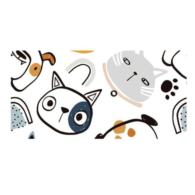 กระเบื้องผนัง GELATO WOOF & WHISKER WHITE-A M. ขนาด 30X60 ซม.