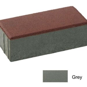 บล็อกปูพื้น เอสซีจี รุ่นศิลาเหลี่ยม ขนาด 10x20x6 ซม. สีเทา