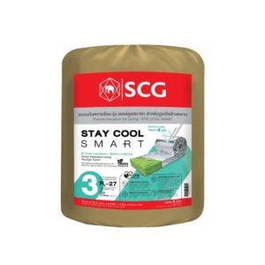 ฉนวนกันความร้อน เอสซีจี รุ่น STAY COOL SMART หนา 75 มม. (3 นิ้ว) พรีเมี่ยม