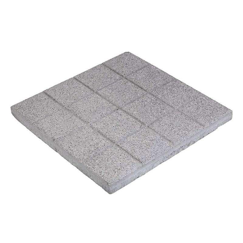 กระเบื้องคอนกรีตปูพื้น เอสซีจี รุ่นเวนโทลา (VENTOLA) ลายกริด สีเทา ขนาด 40x40x3.5 ซม.