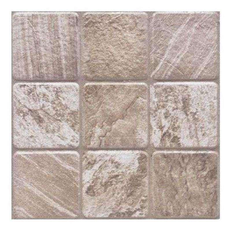 กระเบื้องคอนกรีตปูพื้น เอสซีจี รุ่นยูวีที (UVT) บราวน์ มาร์เบิ้ล คอบ-9 ขนาด 40x40x3.5 ซม.