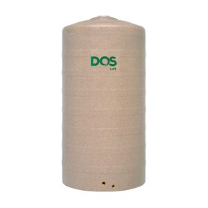 DOS ถังเก็บน้ำบนดิน รุ่น Granito 1000 ลิตร COM-01/SB-1000L สี Sandy Brown (SB)